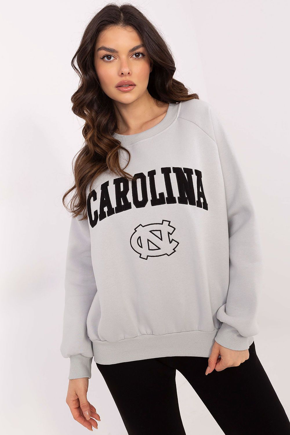 Women Loose Graphic Sweatshirt Urban Style-Women Sweatshirt-LeStyleParfait