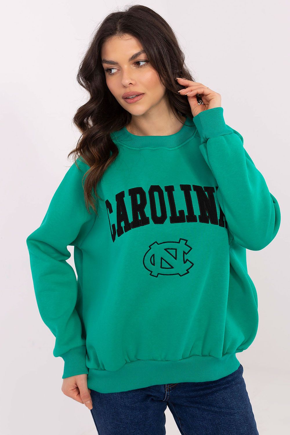 Women Loose Graphic Sweatshirt Urban Style-Women Sweatshirt-LeStyleParfait