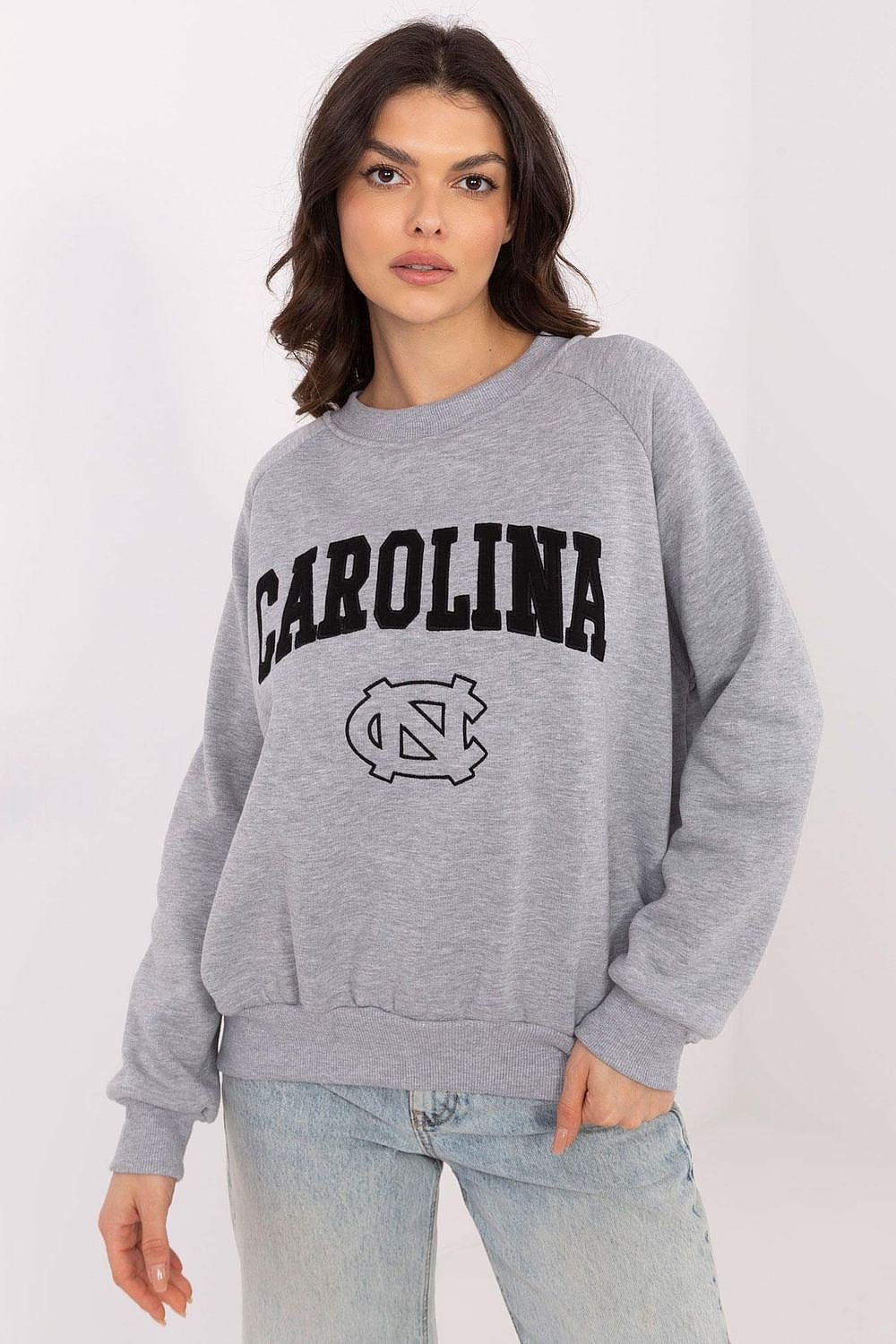 Women Loose Graphic Sweatshirt Urban Style-Women Sweatshirt-LeStyleParfait