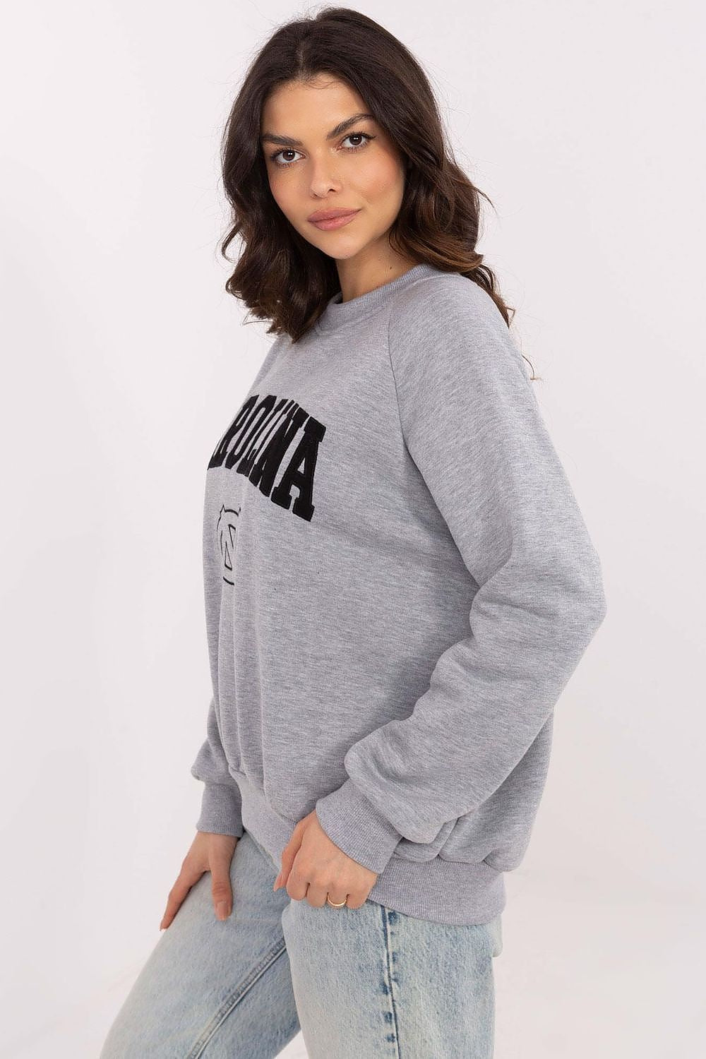 Women Loose Graphic Sweatshirt Urban Style-Women Sweatshirt-LeStyleParfait