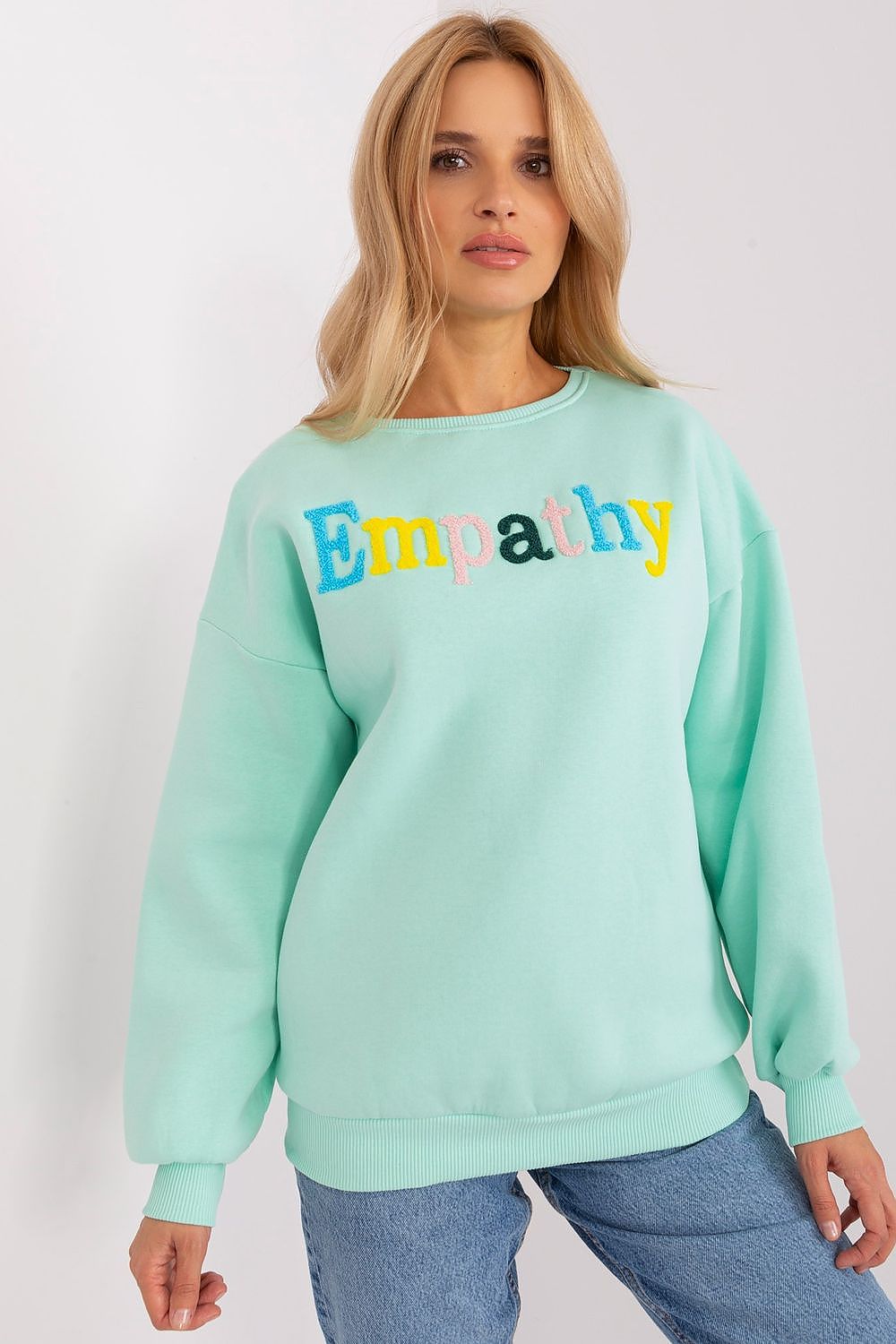 Women Loose Letters Pullover Sweatshirt Essential Style-Women Sweatshirt-LeStyleParfait