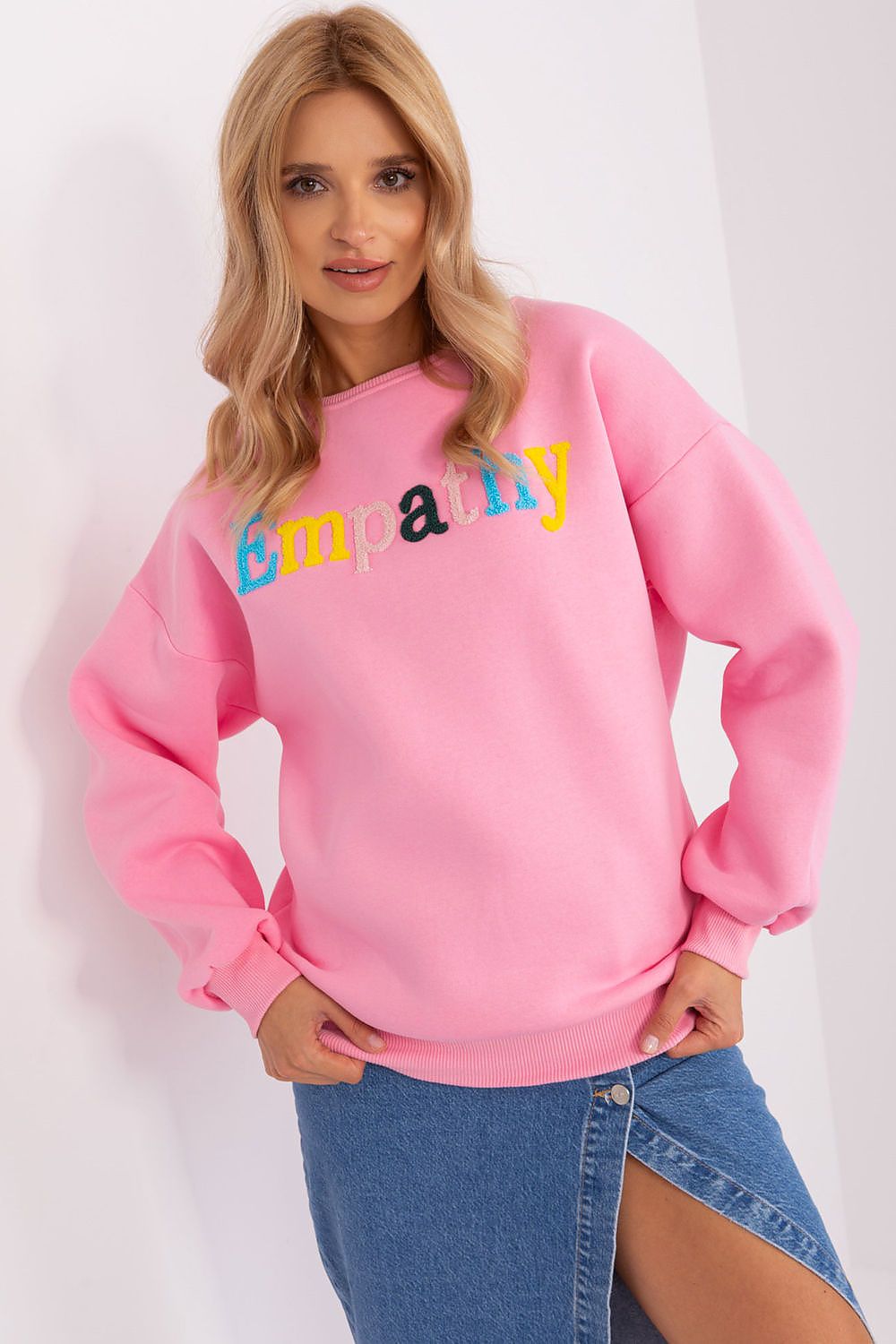 Women Loose Letters Pullover Sweatshirt Essential Style-Women Sweatshirt-LeStyleParfait