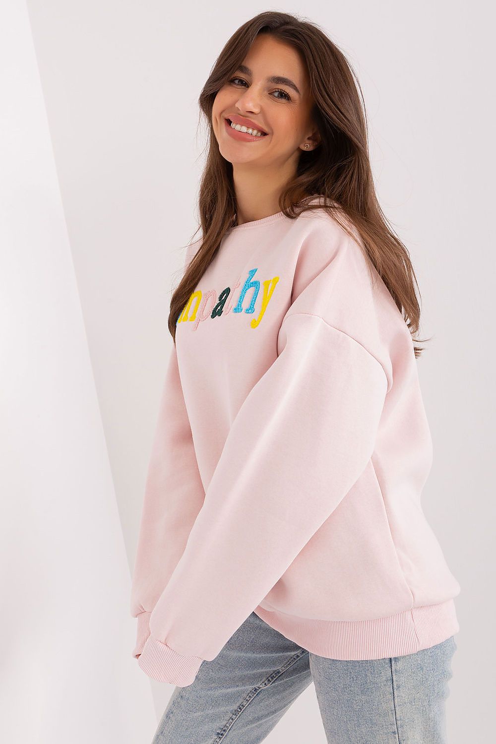 Women Loose Letters Pullover Sweatshirt Essential Style-Women Sweatshirt-LeStyleParfait