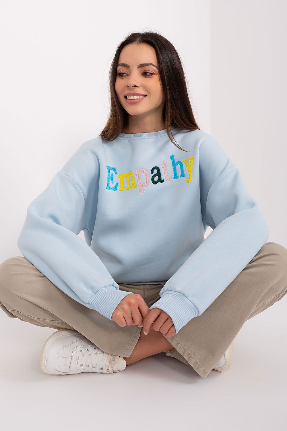 Women Loose Letters Pullover Sweatshirt Essential Style-Women Sweatshirt-LeStyleParfait