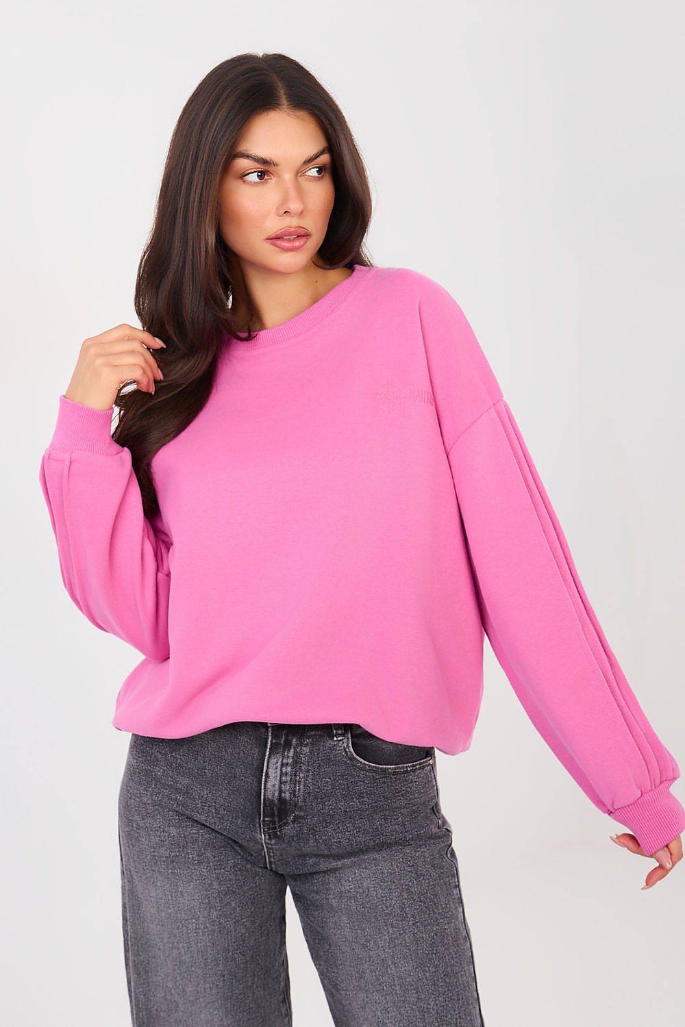 Women Loose Plain-Solid Plain Sweatshirt Essential Style-Women Sweatshirt-LeStyleParfait