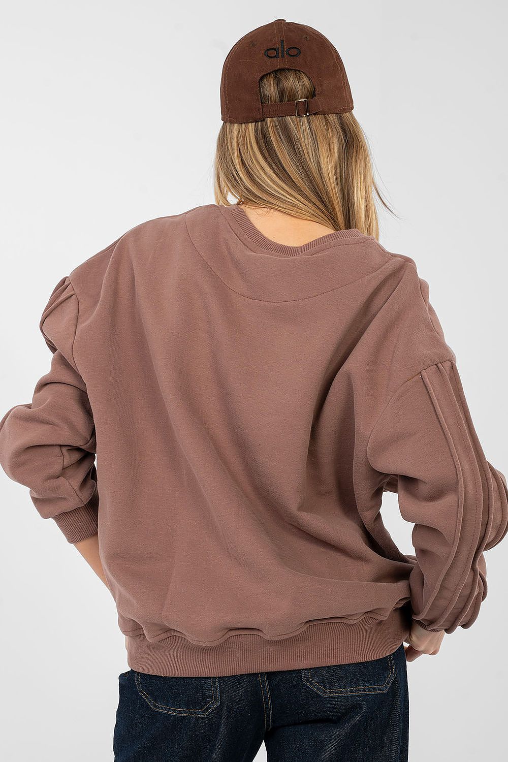 Women Loose Plain-Solid Plain Sweatshirt Essential Style-Women Sweatshirt-LeStyleParfait