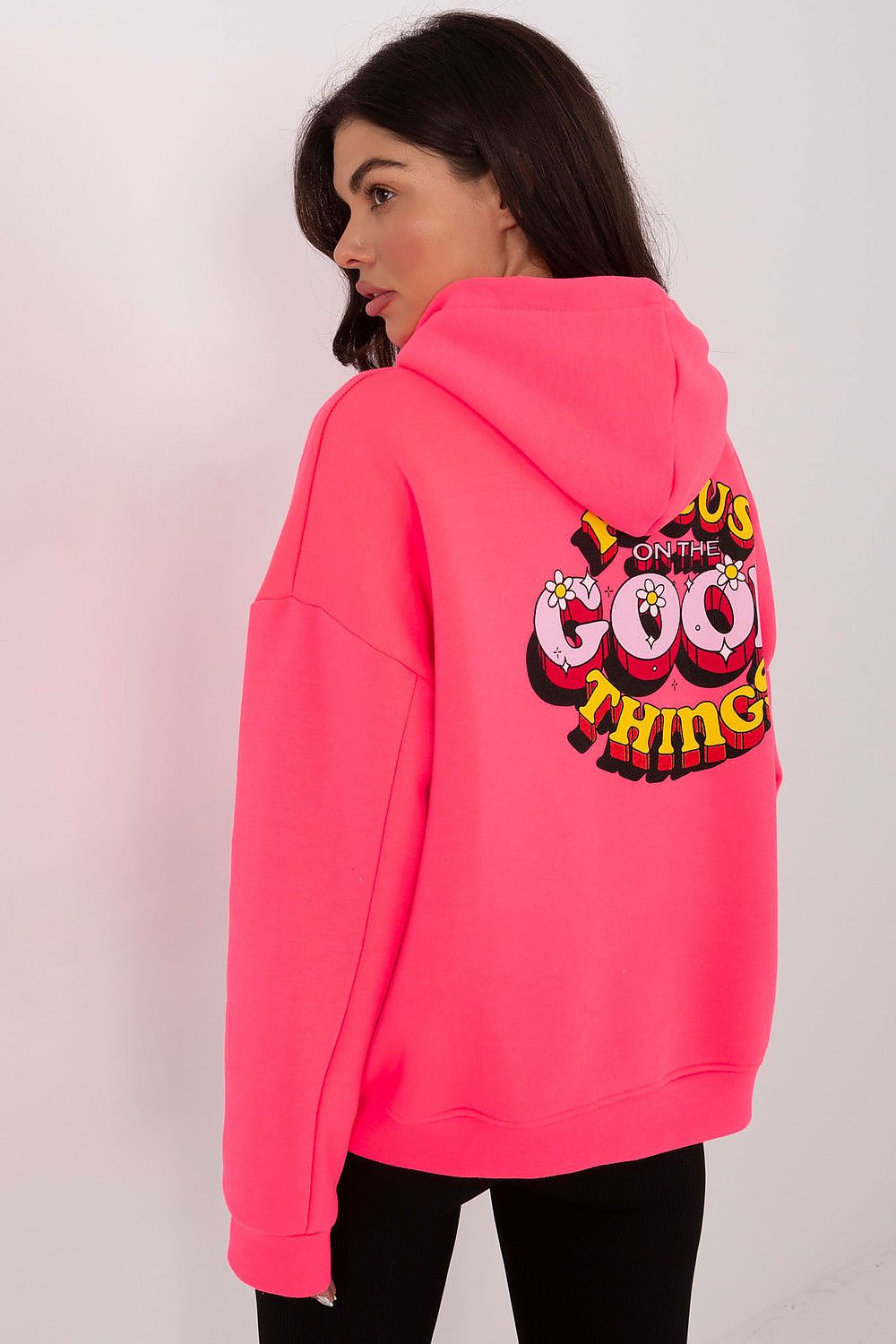 Women Loose Printed Hoodie Trend Style-Women Hoodie-LeStyleParfait