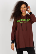 Women Loose Printed Longline Hoodie Trend Style-Women Hoodie-LeStyleParfait