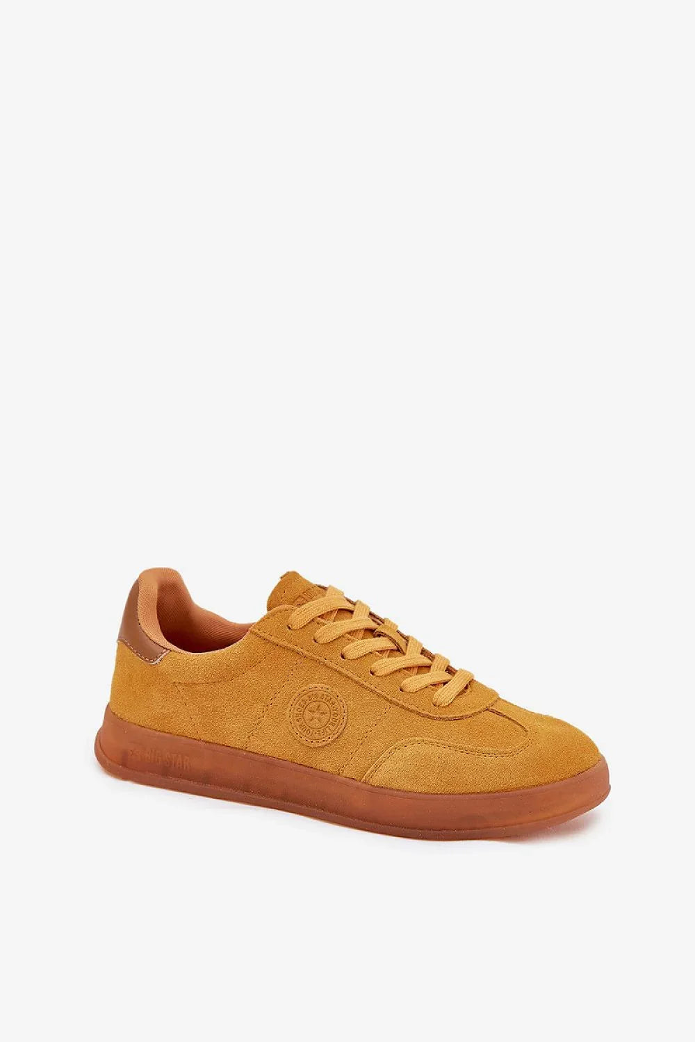 Women Low-Top Suede Sneakers Casual Athletic Shoes-women sneakers-LeStyleParfait