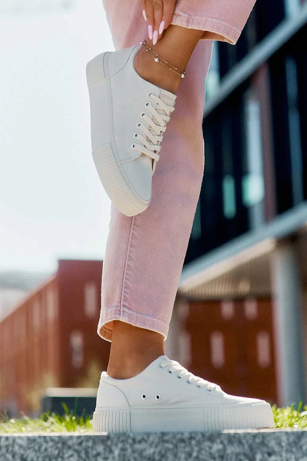 Women Minimalist Platform Sneakers Lightweight Casual Shoes-women sneakers-LeStyleParfait