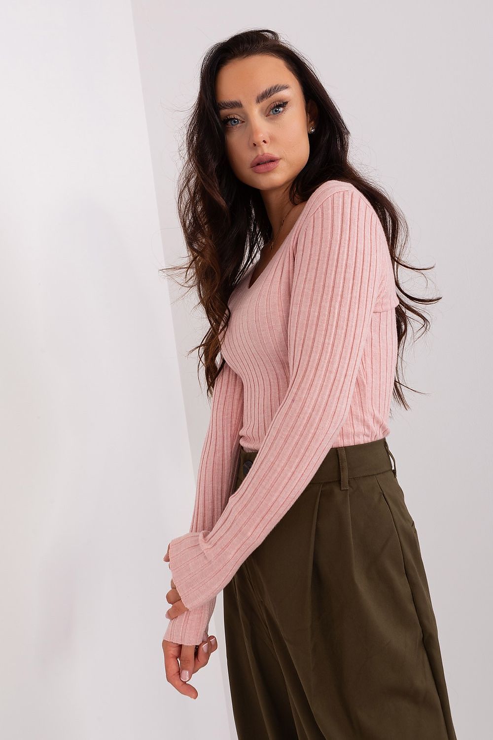 Women Oversized Batwing Sweater Cozy Knit-Women's Sweater-LeStyleParfait