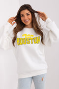 Women Oversized Logo Crewneck Sweatshirt Street Style-Women Sweatshirt-LeStyleParfait