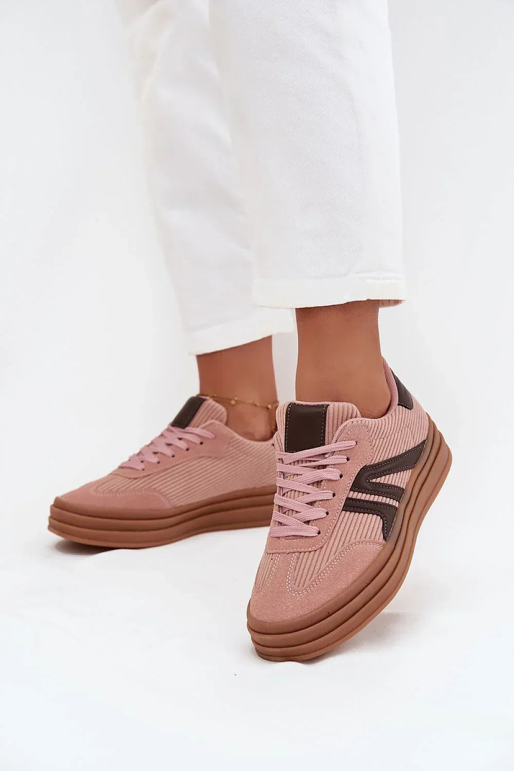 Women Platform Low-Top Sneakers Removable Insole Shoes-women sneakers-LeStyleParfait