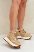 Women Platform Sneaker Boots Insulated Outdoor Travel Shoes-women sneakers-LeStyleParfait