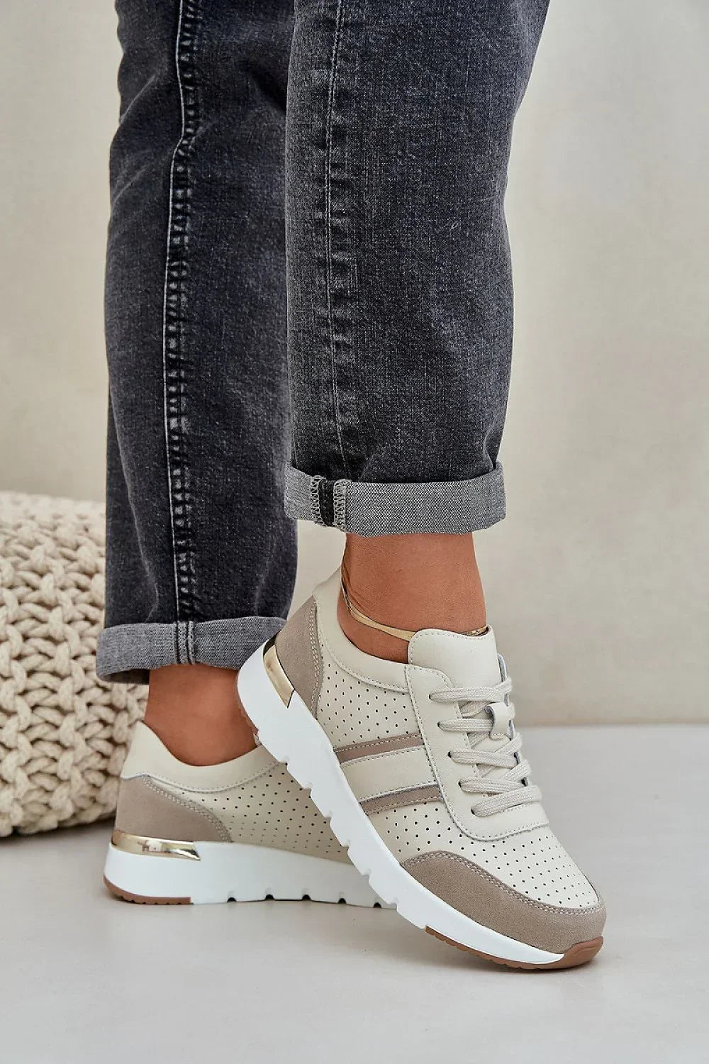 Women Platform Sneakers Arch Support Breathable Casual Shoes-women sneakers-LeStyleParfait