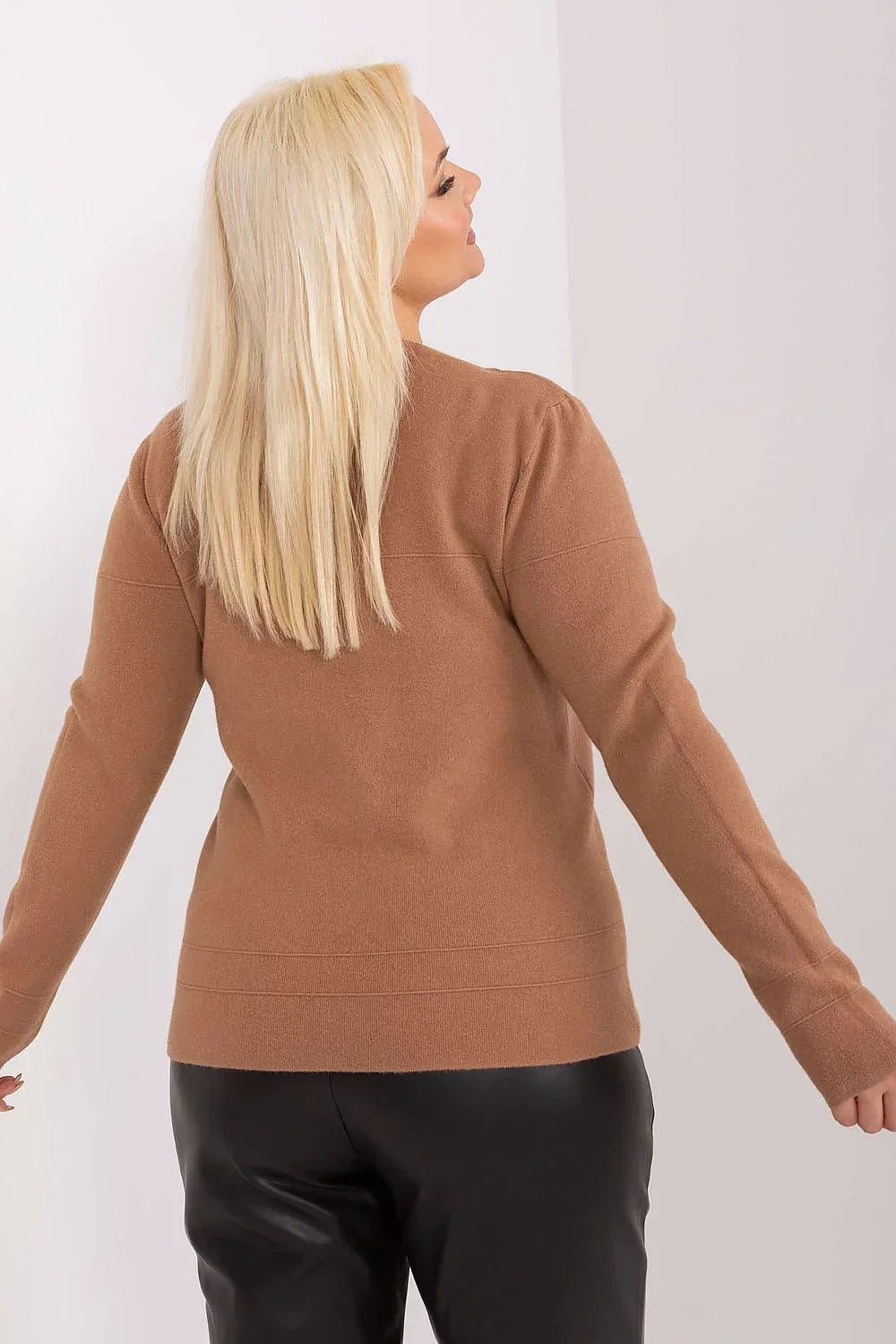 Women Pom Detail Sweater Casual Knit-Women's Sweater-LeStyleParfait