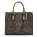 Women Printed Leather Handbag - Handbag - LeStyleParfait