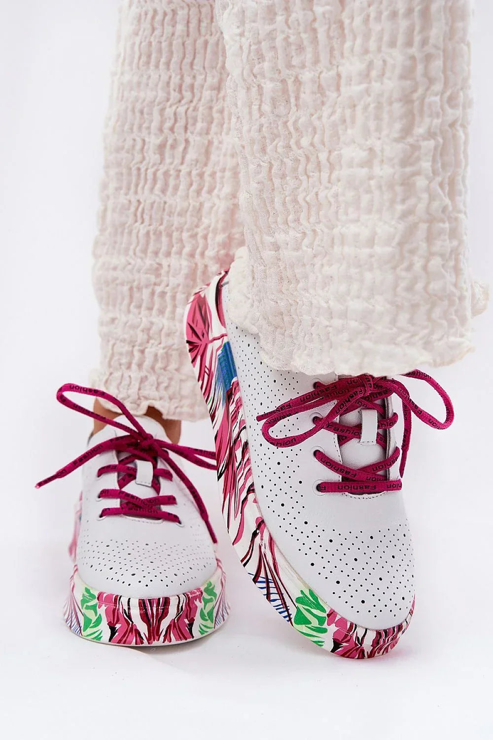Women Printed Platform Sneakers Casual Streetwear Shoes-women sneakers-LeStyleParfait