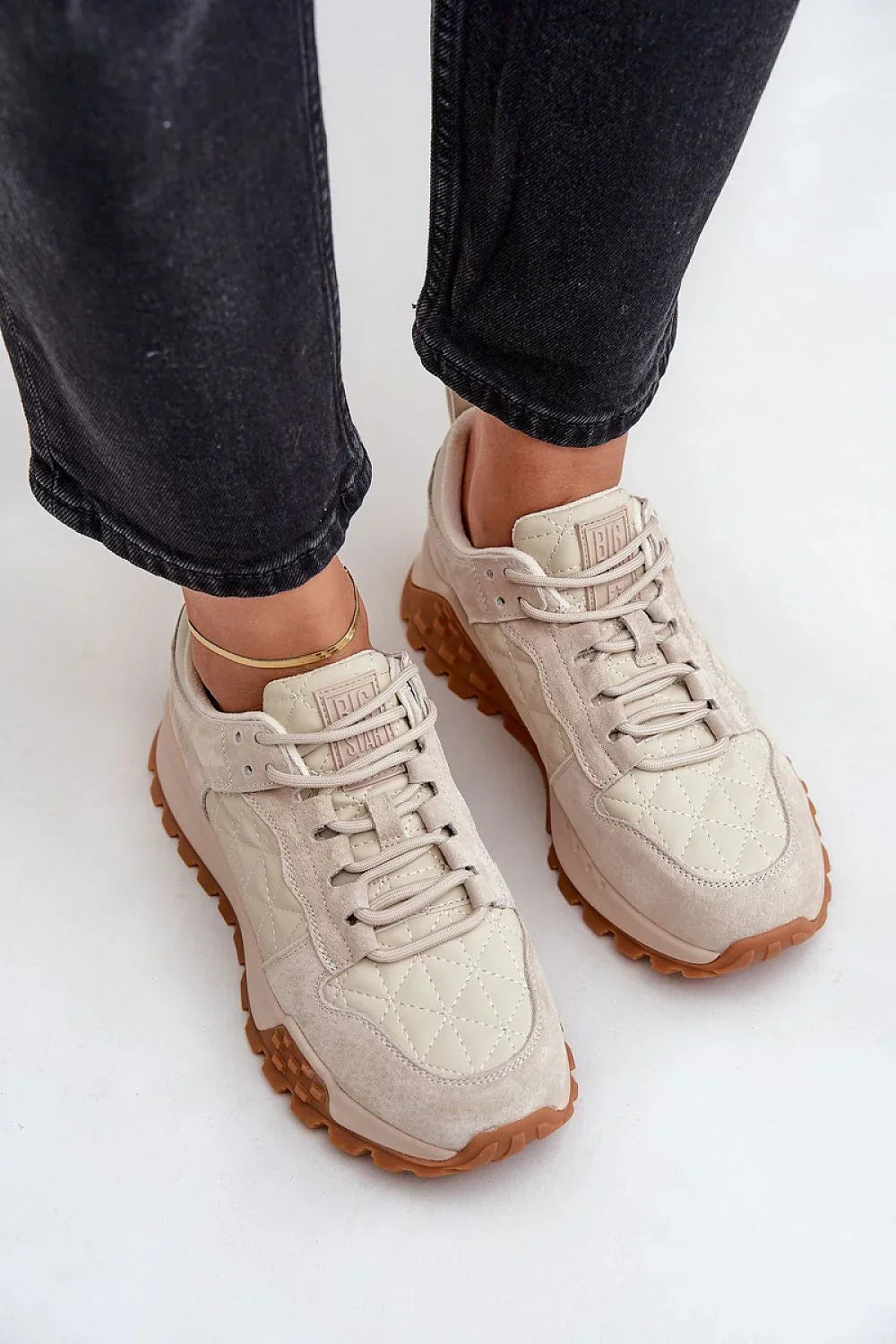 Women Quilted Platform Sneakers Eco Friendly Casual Sport Shoes-women sneakers-LeStyleParfait