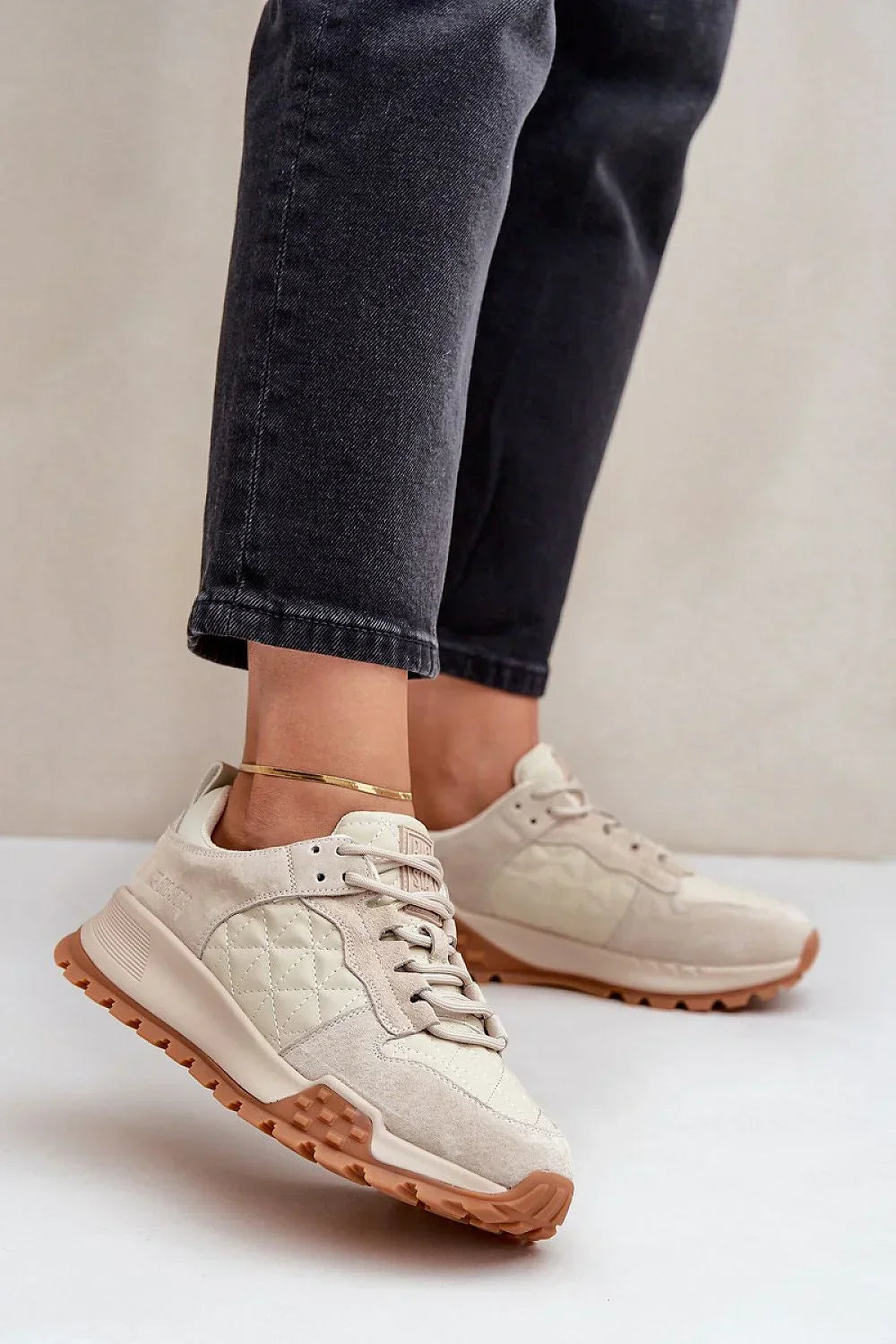 Women Quilted Platform Sneakers Eco Friendly Casual Sport Shoes-women sneakers-LeStyleParfait