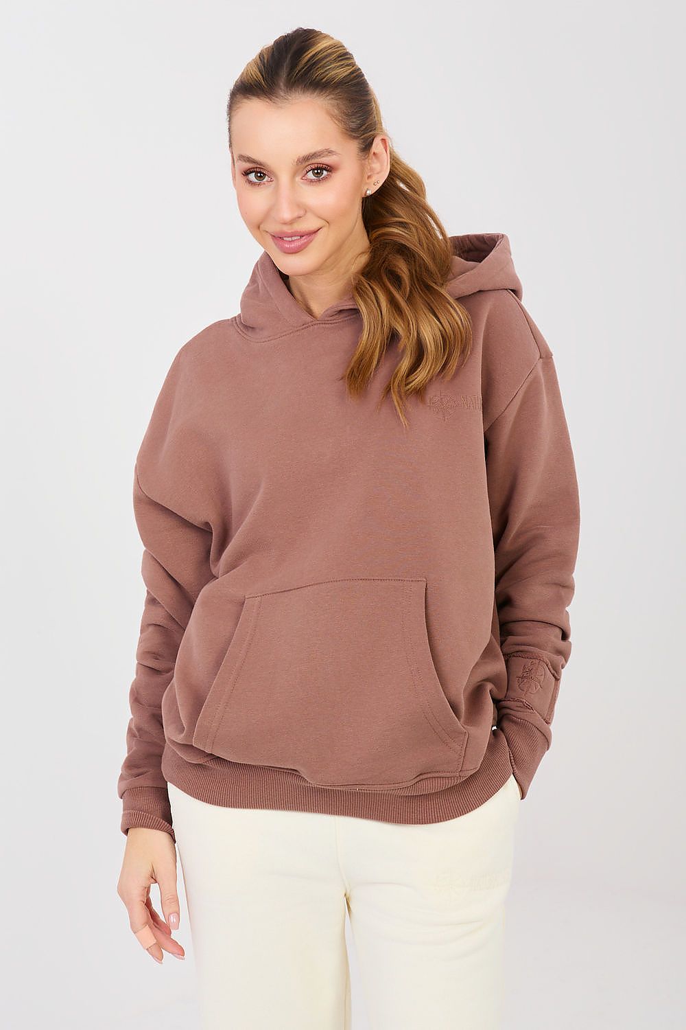 Women Regular Embroidered Pullover Hoodie Premium Style-Women Hoodie-LeStyleParfait