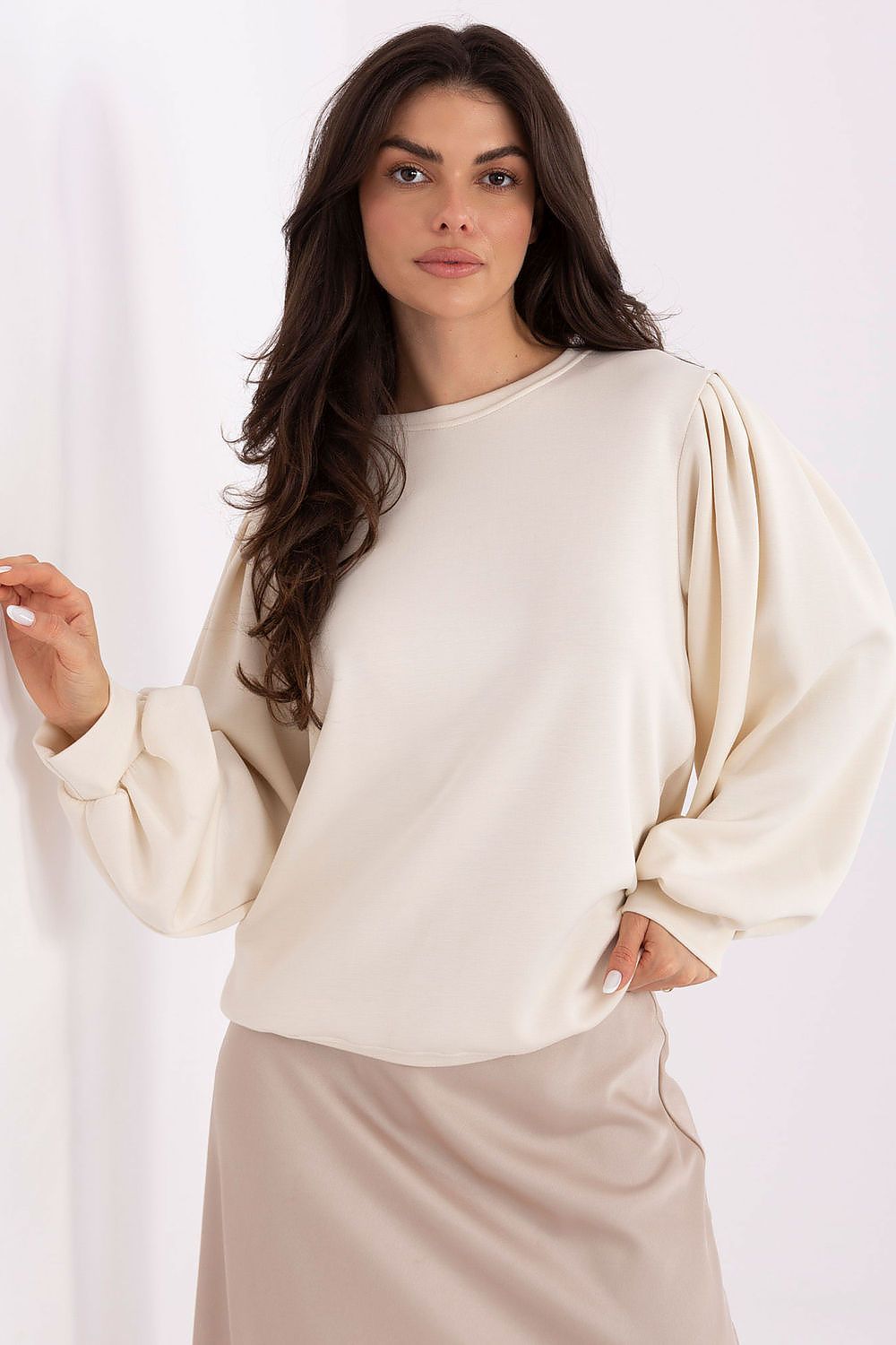Women Regular Plain-Solid Plain Sweatshirt Essential Style-Women Sweatshirt-LeStyleParfait