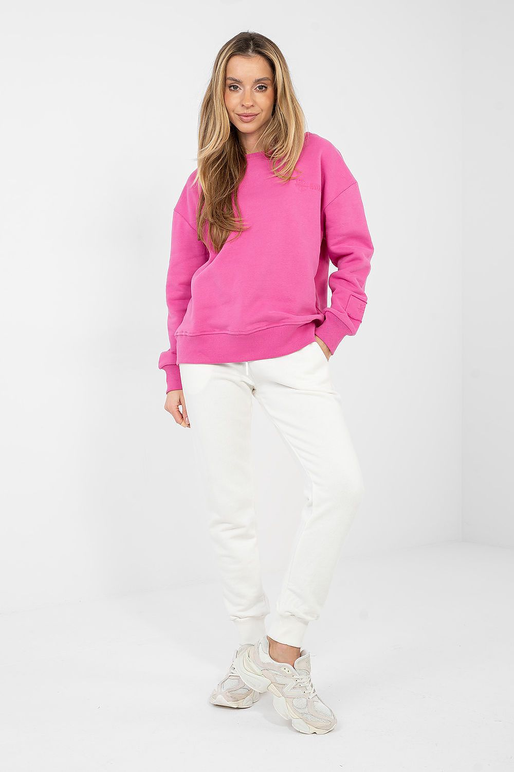 Women Regular Plain-Solid Plain Sweatshirt Essential Style-Women Sweatshirt-LeStyleParfait