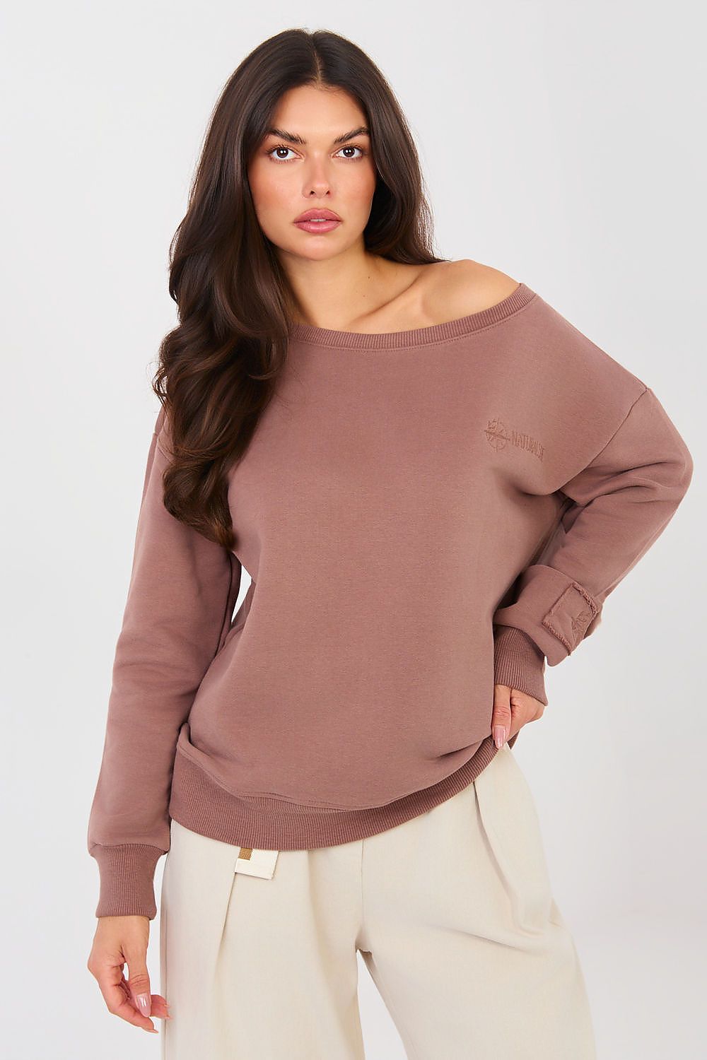 Women Regular Plain-Solid Plain Sweatshirt Essential Style-Women Sweatshirt-LeStyleParfait