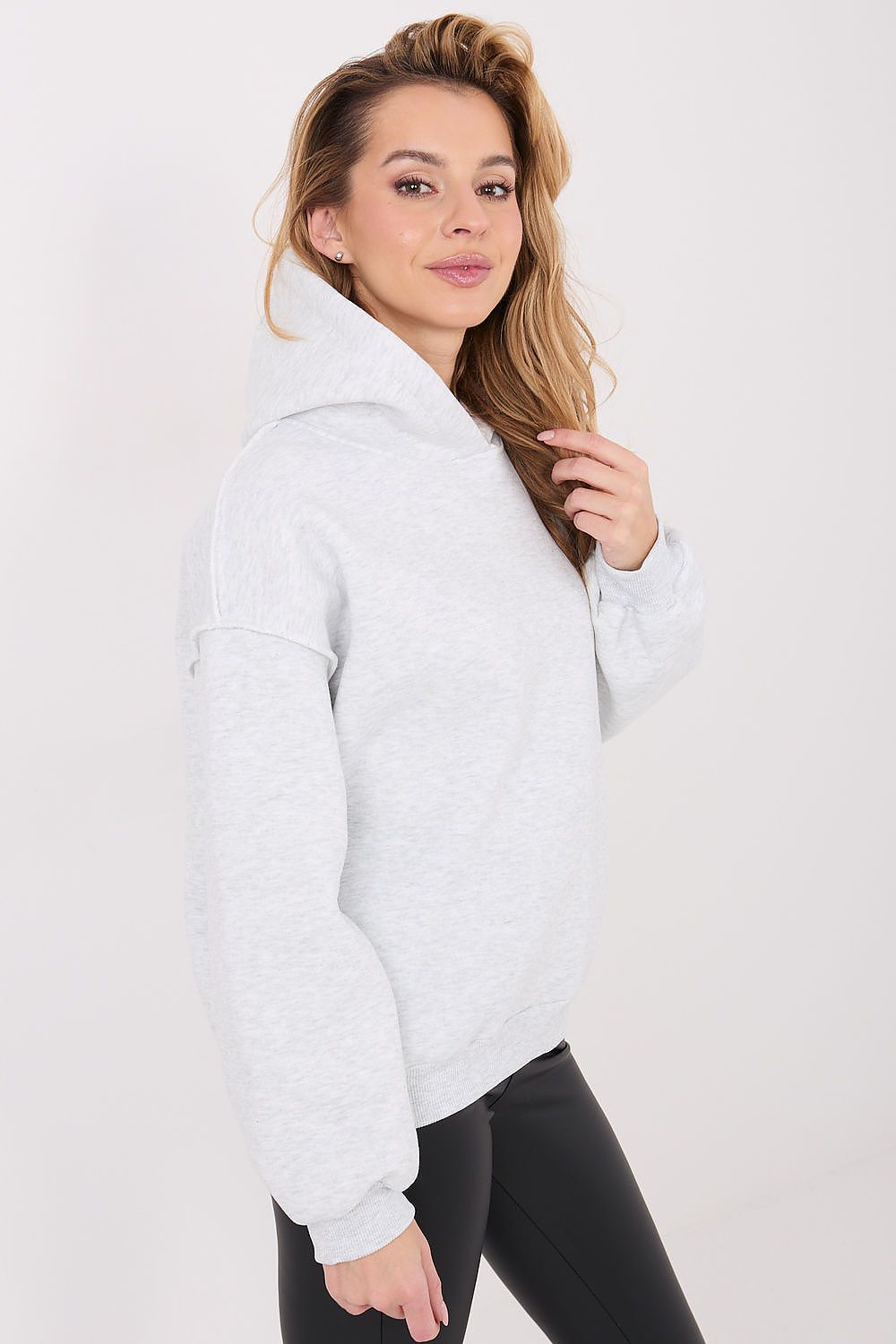 Women Regular Plain-Solid Pullover Hoodie Essential Style-Women Sweatshirt-LeStyleParfait