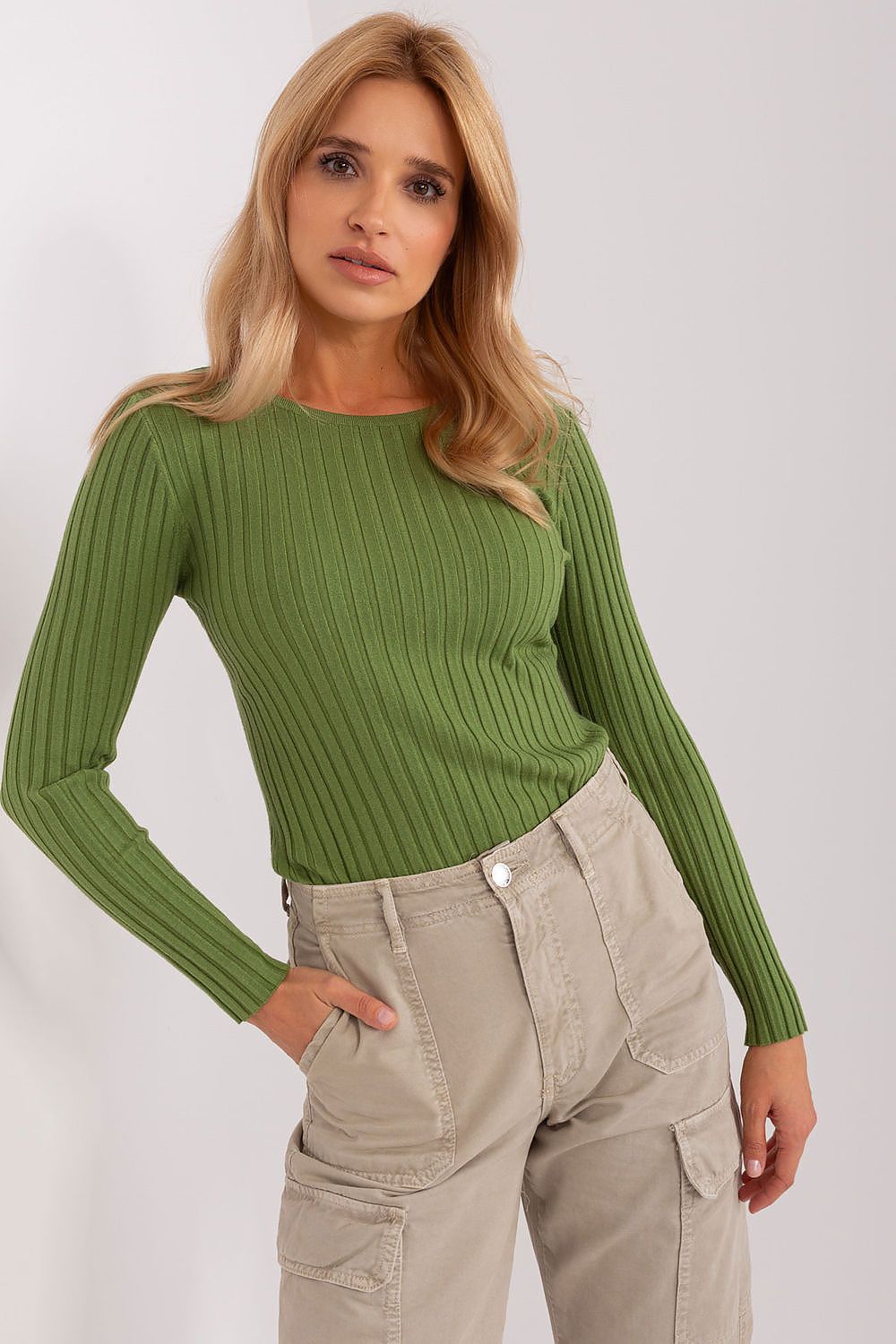Women Relaxed Knit Sweater Cozy Style-Women's Sweater-LeStyleParfait