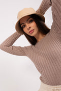 Women Relaxed Knit Sweater Cozy Style-Women's Sweater-LeStyleParfait