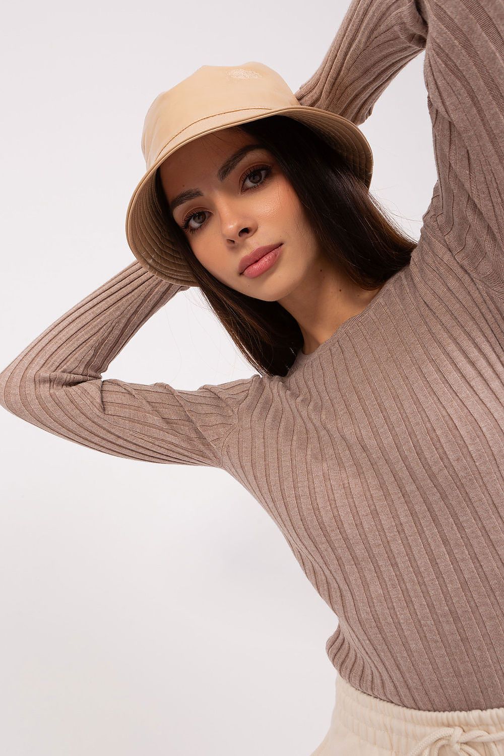 Women Relaxed Knit Sweater Cozy Style-Women's Sweater-LeStyleParfait