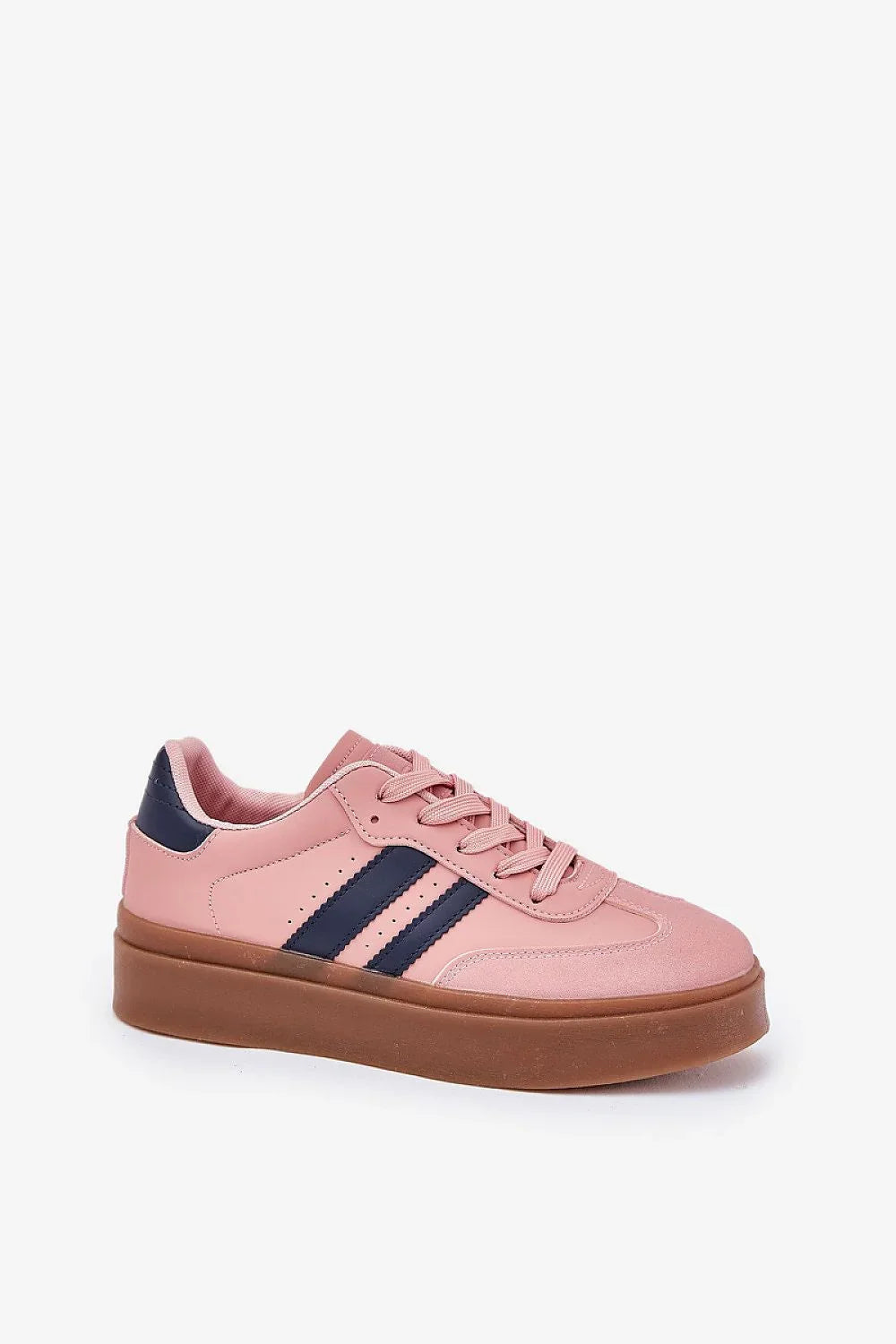 Women Striped Platform Sneakers Casual Lightweight Travel Shoes-women sneakers-LeStyleParfait
