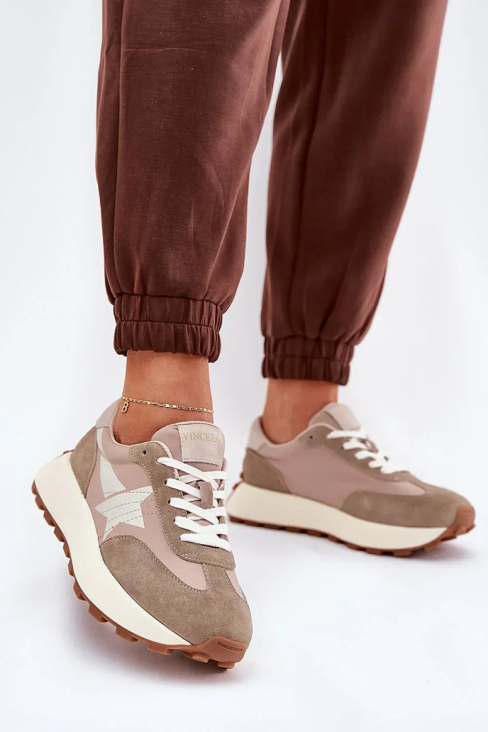 Women Suede Platform Sneakers Casual Everyday Travel Shoes-women sneakers-LeStyleParfait