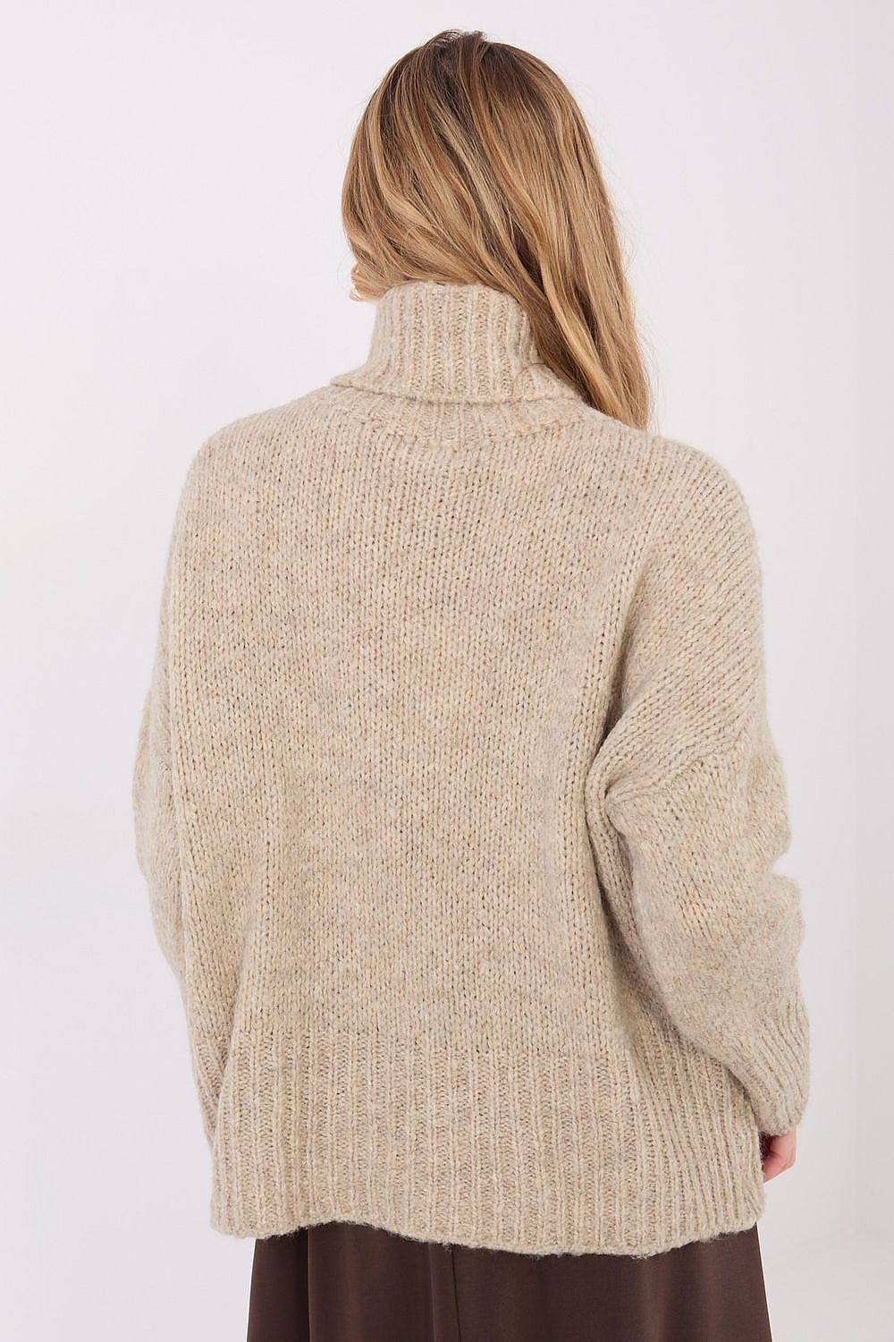 Women Turtleneck Pullover Sweater Winter Knit-Women's Sweater-LeStyleParfait