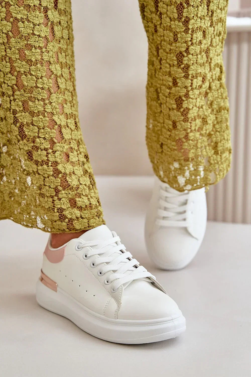 Women Vegan Platform Sneakers Low-Top Casual Travel Shoes-women sneakers-LeStyleParfait