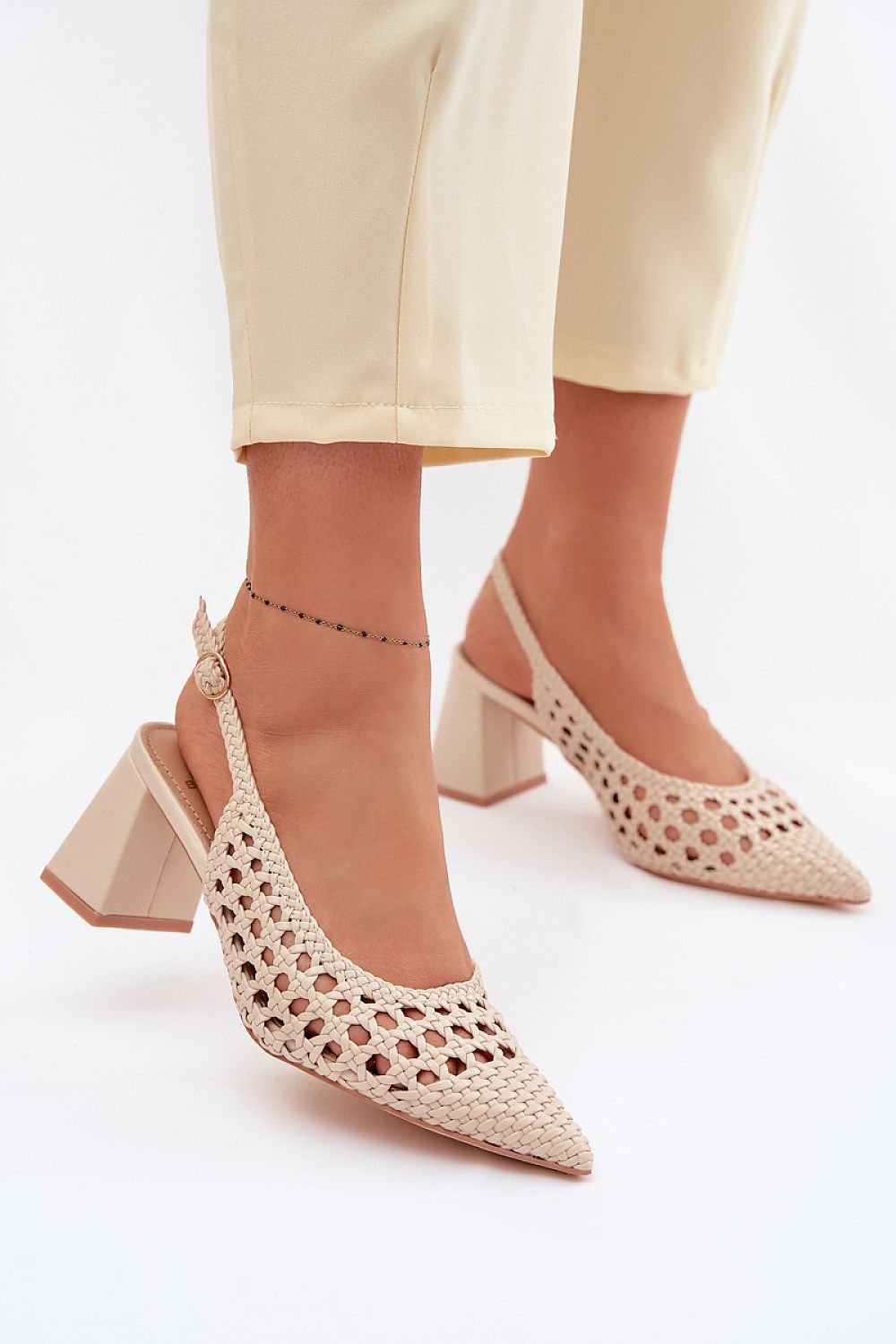 Women’s Adjustable Block Heel Sandals-Women's Sandals-LeStyleParfait