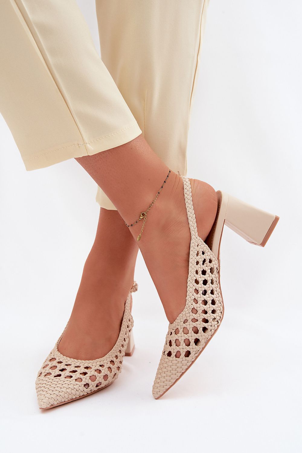 Women’s Adjustable Block Heel Sandals-Women's Sandals-LeStyleParfait
