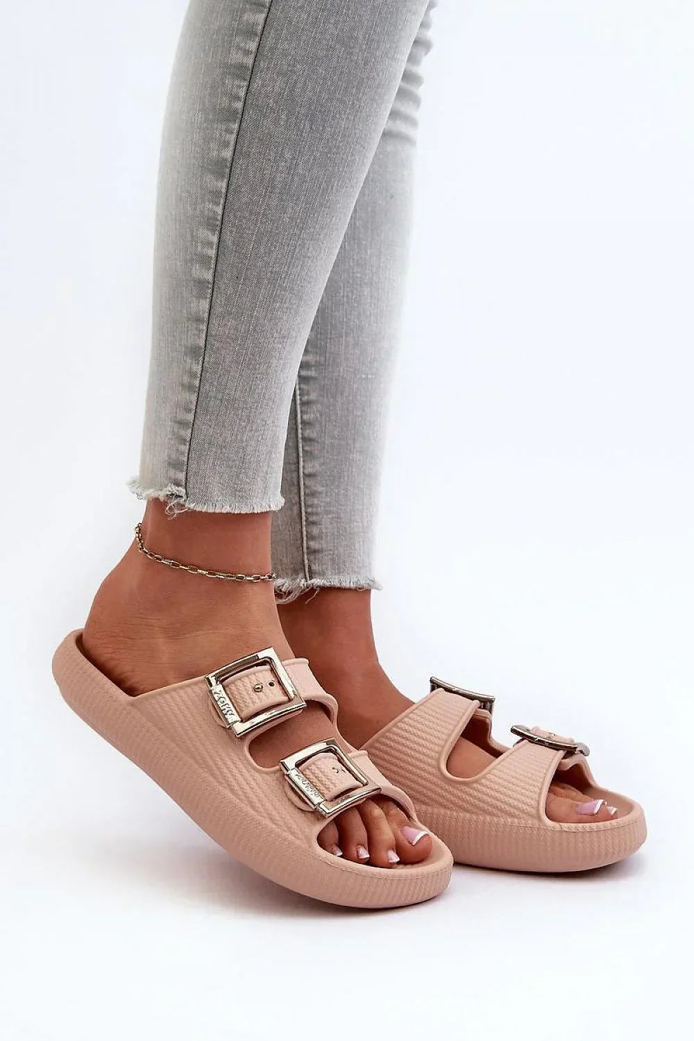 Women’s Adjustable Flip Flop Sandals-Women's Sandals-LeStyleParfait