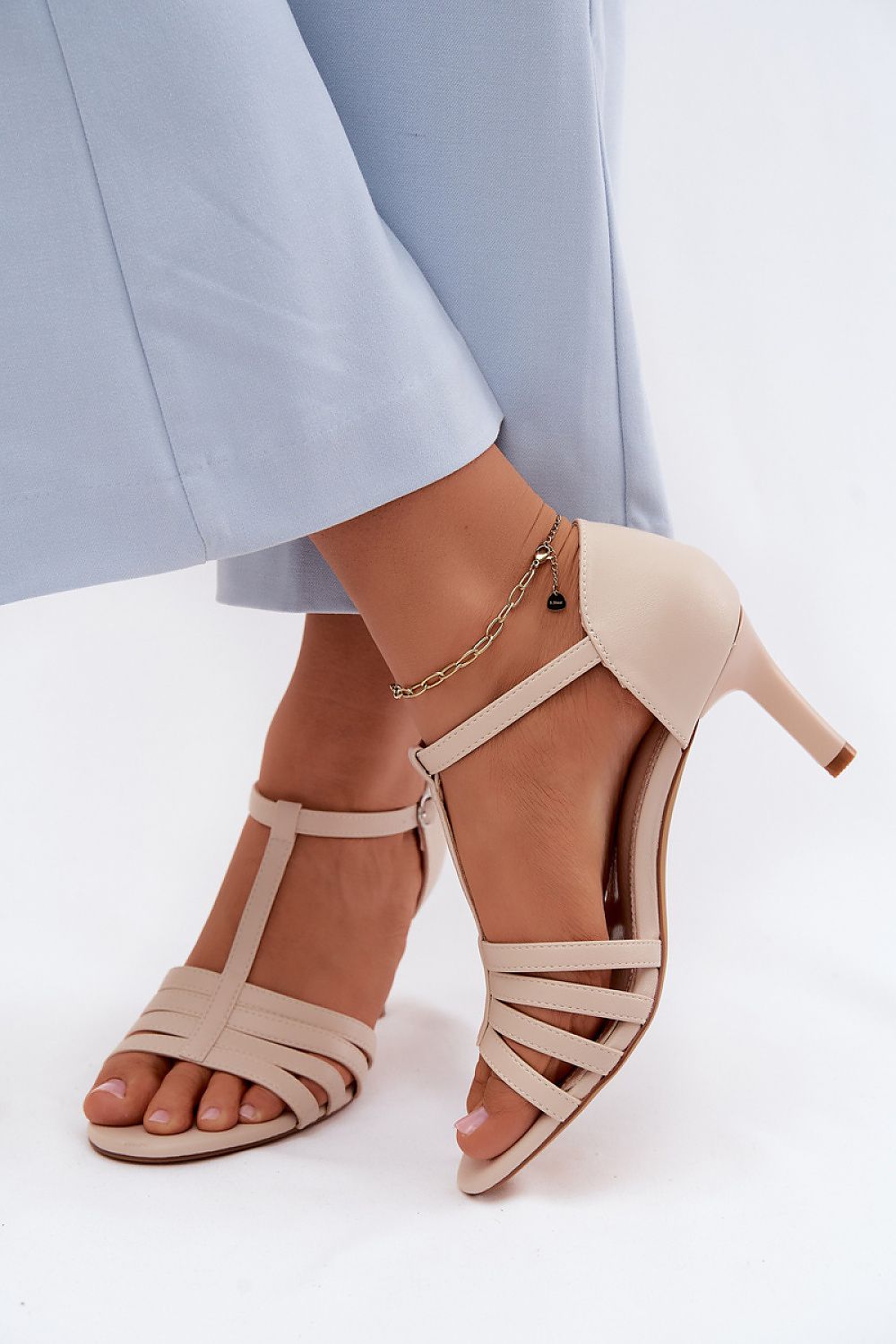 Women’s Ankle Strap Party Sandals-Women's Sandals-LeStyleParfait