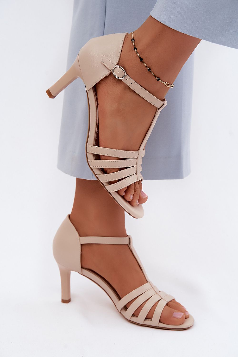 Women’s Ankle Strap Party Sandals-Women's Sandals-LeStyleParfait