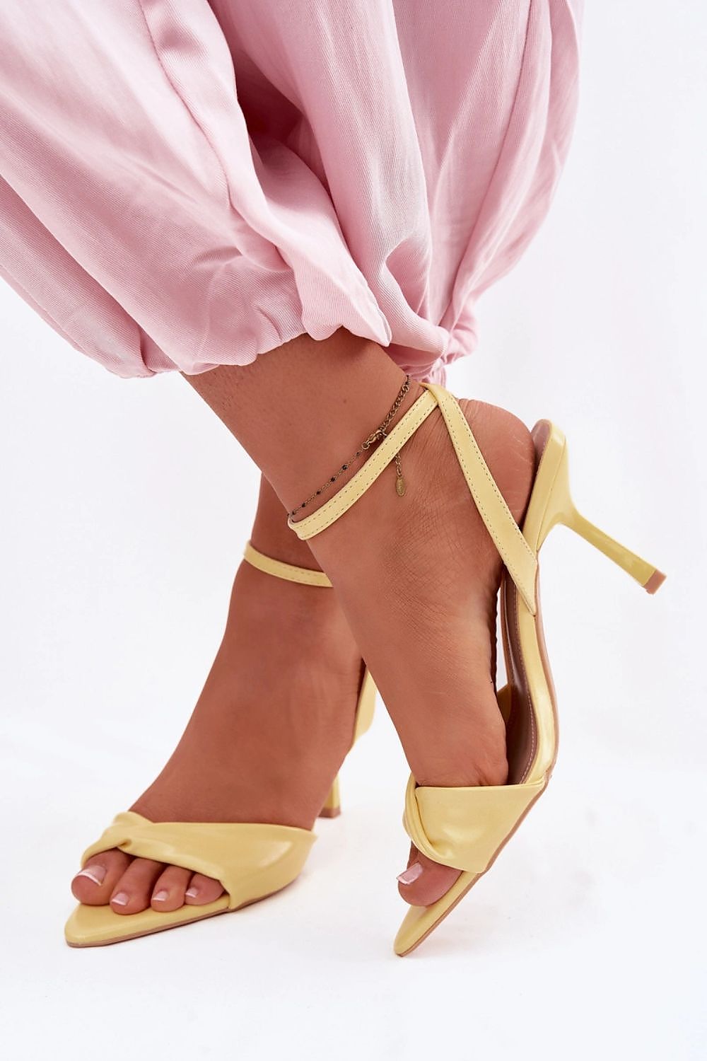 Women’s Ankle Strap Stiletto Sandals-Women's Sandals-LeStyleParfait