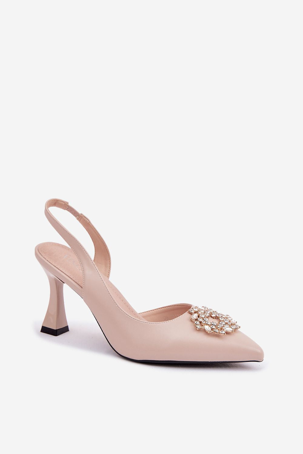 Women’s Beaded Ceremony Heel Sandals-Women's Sandals-LeStyleParfait