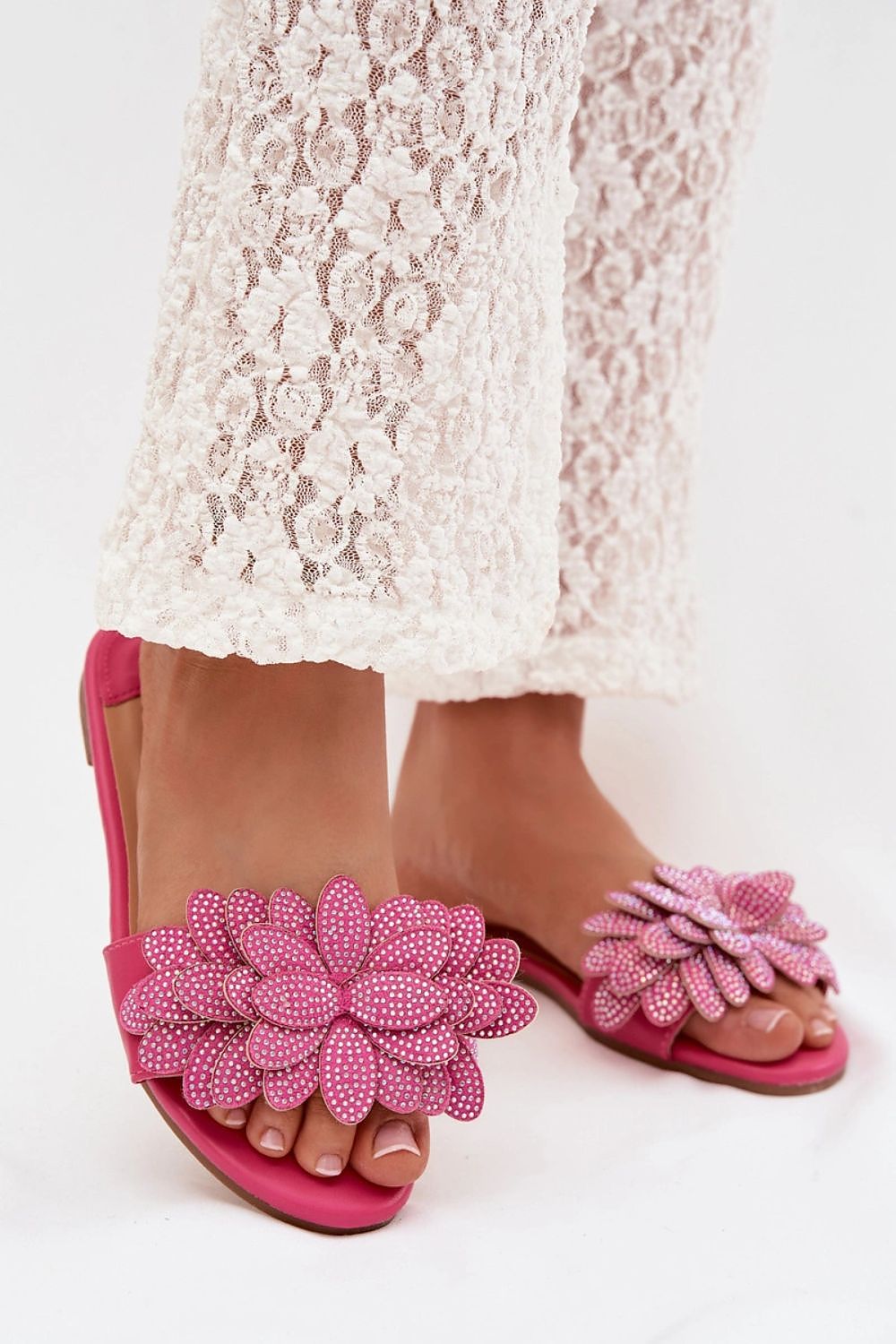 Women’s Beaded Flat Sandals-Women's Sandals-LeStyleParfait