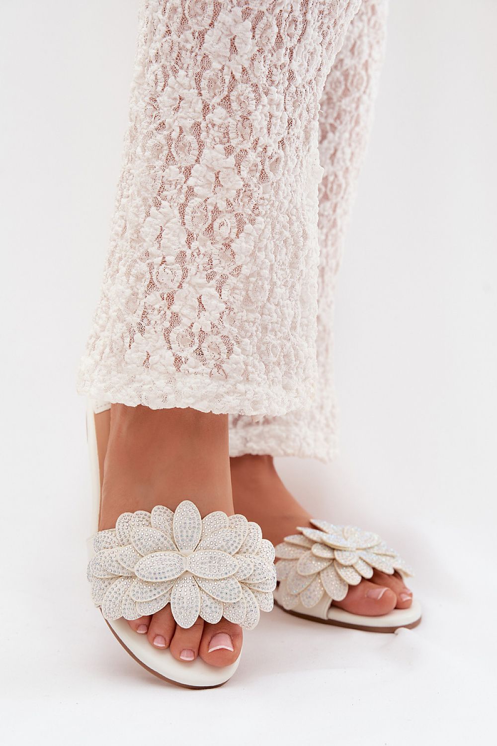 Women’s Beaded Flat Sandals-Women's Sandals-LeStyleParfait