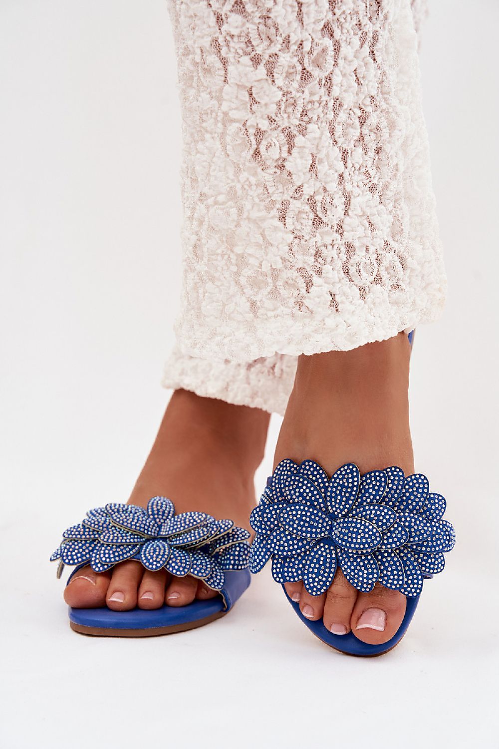 Women’s Beaded Flat Sandals-Women's Sandals-LeStyleParfait