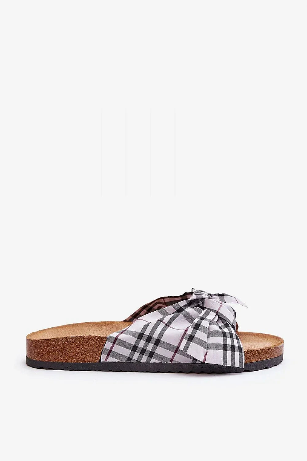 Women’s Checked Toe Post Sandals-Women's Sandals-LeStyleParfait