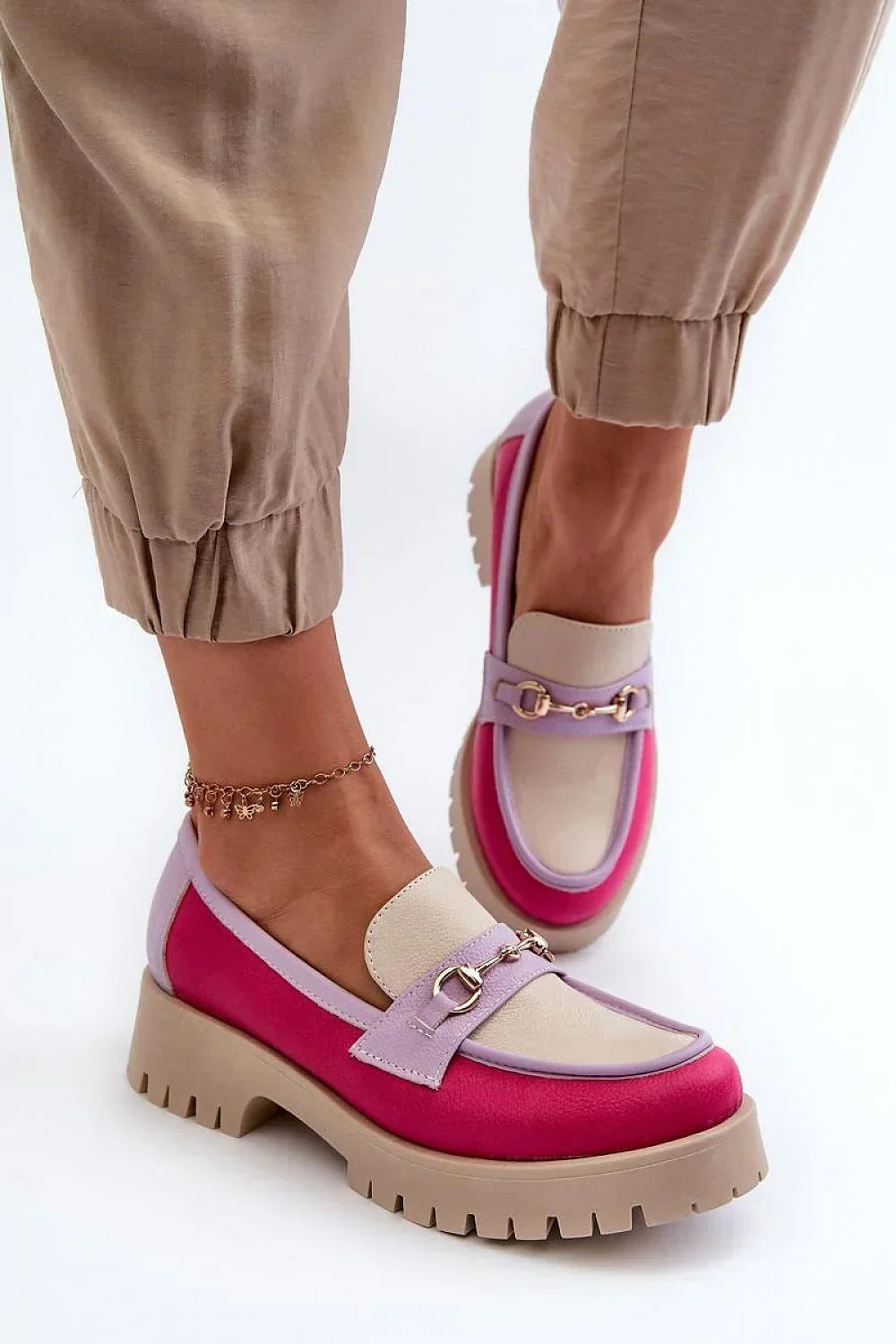 Women’s chunky moccasin loafers, bold casual women’s chunky loafers from Women’s Loafers and Women’s Shoes