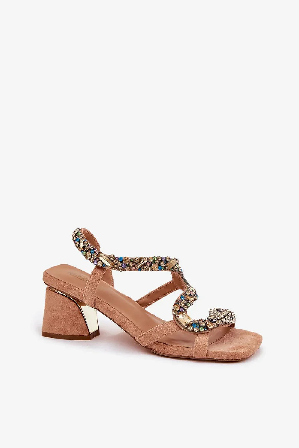 Women’s Crystal Stiletto Sandals-Women's Sandals-LeStyleParfait