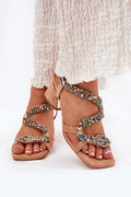Women’s Crystal Stiletto Sandals-Women's Sandals-LeStyleParfait